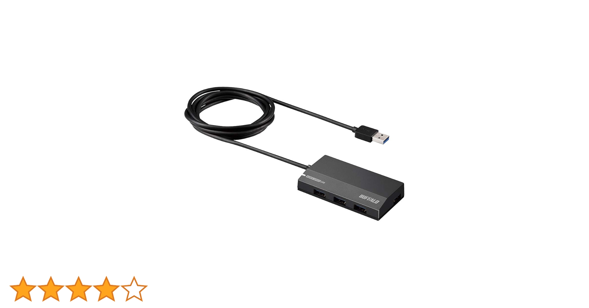 Amazon.co.jp: バッファロー BUFFALO USB3.0 セルフパワー 4ポートハブ